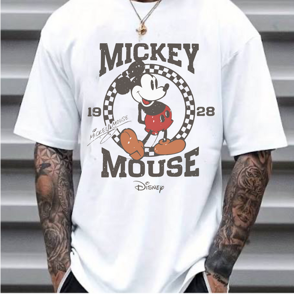 Mouse checker Mick vintage DTF closes 5/19 ships approx 6/3