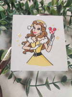 Belle Xmas UV DECAL NO TOOLS NEEDED RTS