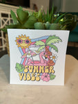 Summer vibe UV DECAL NO TOOLS NEEDED RTS