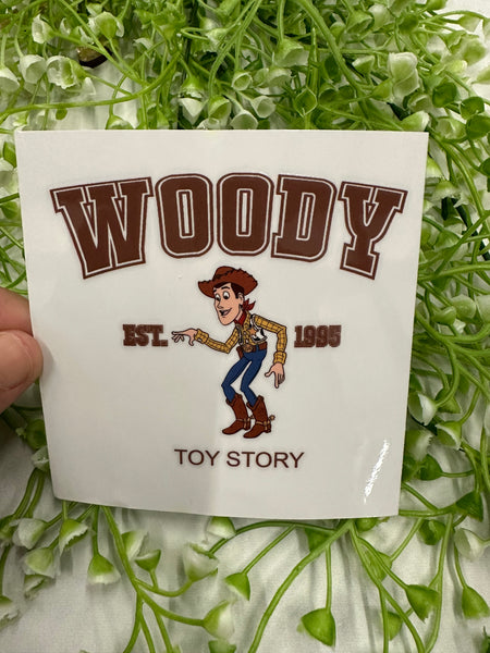 WOODY UV DECAL NO TOOLS NEEDED RTS