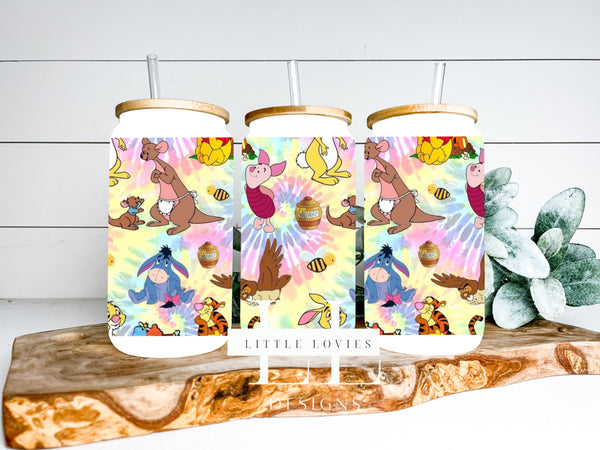Pooh Full color UV CUP WRAP 16OZ RTS